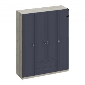 Лежер ШК-3113 Шкаф 4-х створчатый с ящиками